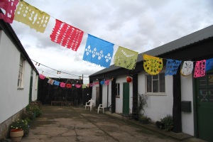Papel picado cut-out banners