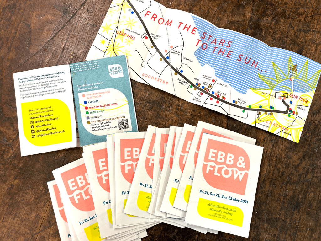Ebb & Flow map and leaflet